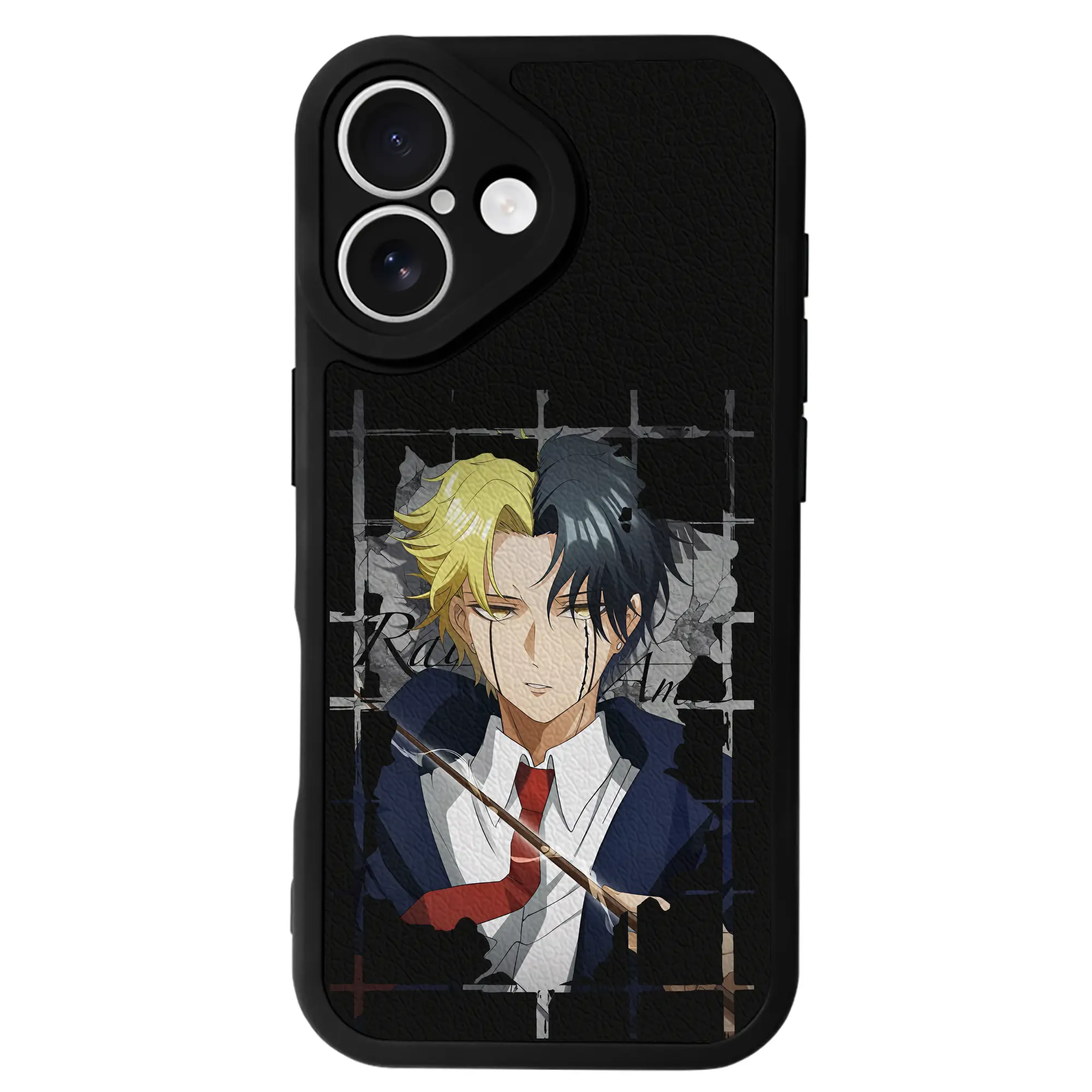 マッシュル グッズ,レイン・エイムズ - IPhone 16シリーズ対応 ・ シリコンスマホケース ・ レザー調 ・ 高精度フィット ・ 耐衝撃 ・ ワイヤレス充電対応 ・ 精密カット